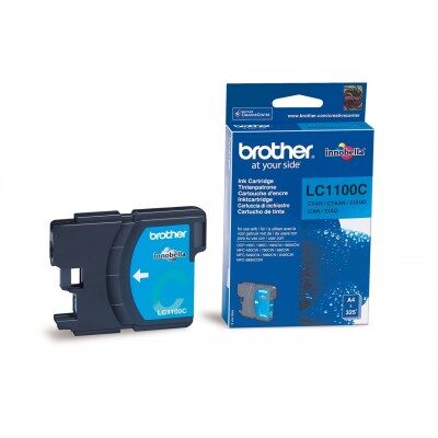 Brother LC-1100HY-C Cyan Original Blækpatron Brother DCP 6690 | InkNu
