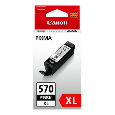 Canon PGI-570PGBK XL Pigment Black Original Blækpatron Canon PIXMA MG5750 | InkNu