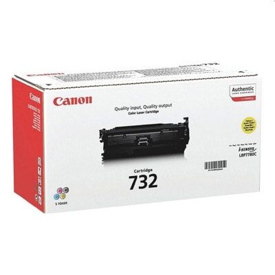 Canon 732BK Black Original Tonerkassette Canon Imageclass LBP 7780 | InkNu