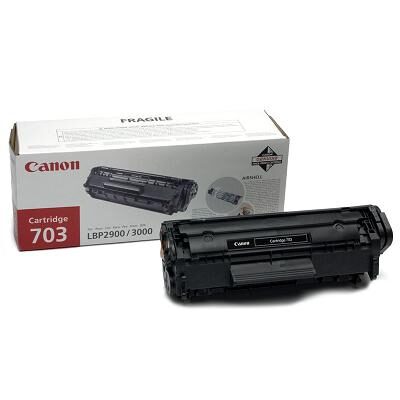 Canon CRT-703BK Black Original Tonerkassette (UDGÅET) Canon iSensys LBP 2900 serie | InkNu