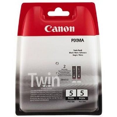 Canon PGI-5BK Black Twinpack Original (UDGÅET) Canon PIXMA iP3300 | InkNu