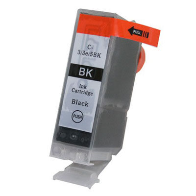 BCI-3eBK Black Kompatibel Blækpatron Canon BCJ 6000 | InkNu
