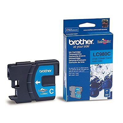 Brother LC-980C Cyan Original Blækpatron Brother DCP 145 | InkNu