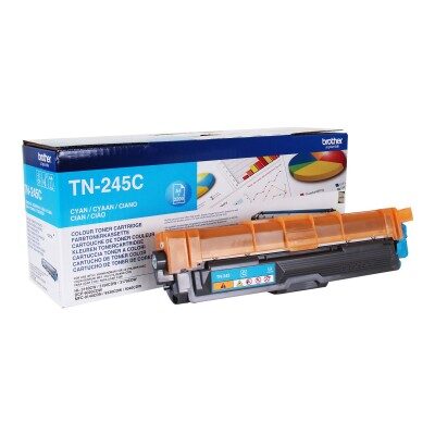 Brother TN-245C Cyan Original Tonerkassette Høj Kapacitet Brother DCP 9015 | InkNu