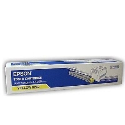 Epson C13S050242 Yellow Original Tonerpatron Epson AcuLaser C 4200 | InkNu