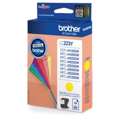 Brother LC-223Y Yellow Original Blækpatron Brother DCP-J 4120 | InkNu