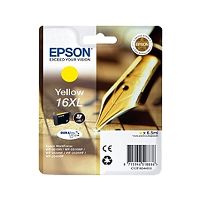 Epson 16XL Yellow Original Blækpatron Epson WorkForce WF 2010 | InkNu
