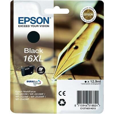 Epson 16XL Black Original Blækpatron Epson WorkForce WF 2750 | InkNu