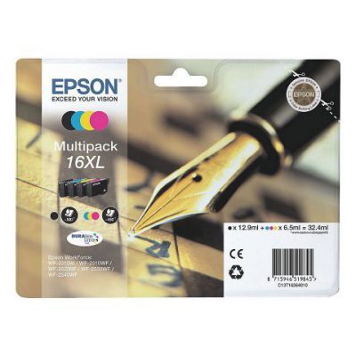 Epson 16XL Multipack 4-Farver Original Pakke Epson WorkForce WF 2010 | InkNu