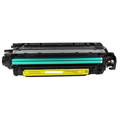 HP CE252A Yellow Kompatibel Tonerpatron HP Color LaserJet CM 3530 | InkNu