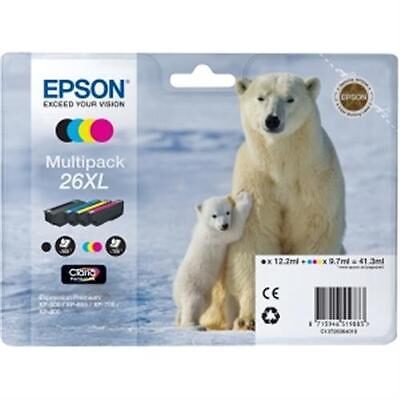 Epson 26XL Multipack 4-Farver Original Pakke Epson Expression Premium XP 510 | InkNu