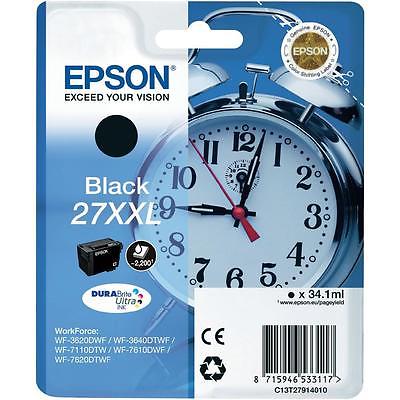 Epson 27XXL Black Original Blækpatron Epson WorkForce WF 3600 | InkNu