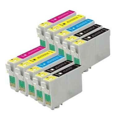 Epson T1281-T1284 10 stk. Kompatibel Multipakke Epson Stylus Office BX 305 | InkNu