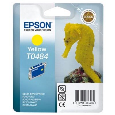 Epson T0484 Yellow Original Blækpatron Epson Stylus Photo R200 | InkNu