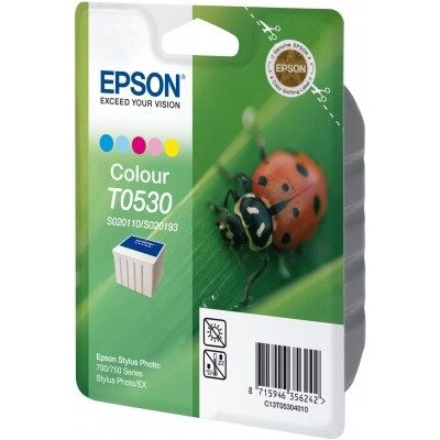 Epson T0530 Farve Original Blækpatron (UDGÅET) Epson Stylus Photo | InkNu