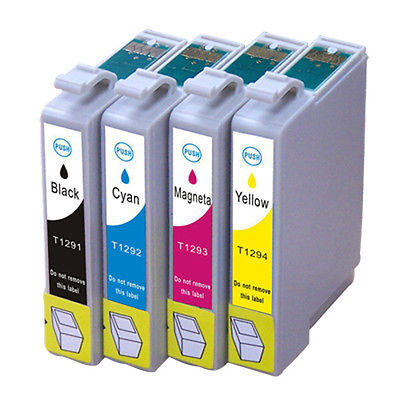 Epson T1291 Black Kompatibel Blækpatron Epson Stylus NX 305 | InkNu
