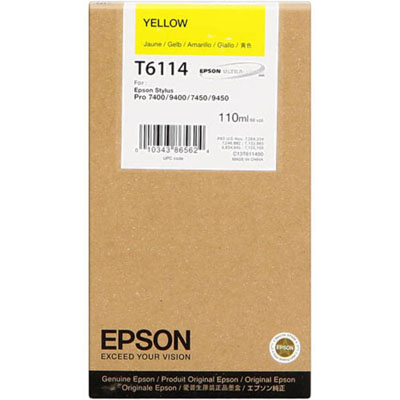 Epson T6024 Yellow Original Blækpatron Epson Stylus Pro 7400 | InkNu