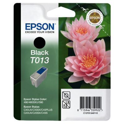 Epson T013 Black Original Blækpatron (UDGÅET) Epson Stylus C 20 | InkNu