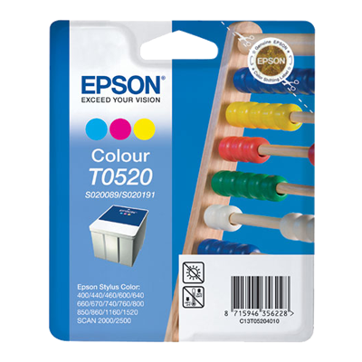 Epson T0520 Colour Original Blækpatron Epson Stylus Color 1160 | InkNu