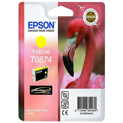 Epson T0874 Yellow Original Produkt Epson Stylus Photo R1900 | InkNu