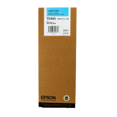 Epson T5445 Light Cyan Original Blækpatron Epson Stylus Pro 4000 | InkNu
