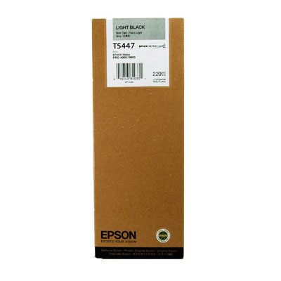 Epson T5447 Light Black Original Blækpatron Epson Stylus Pro 4000 | InkNu