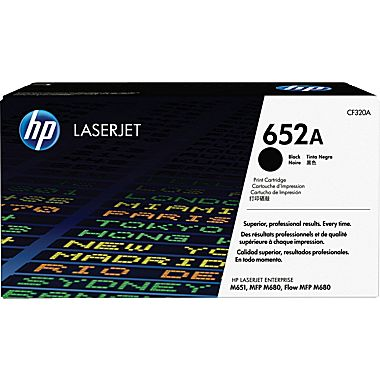 HP 652A Black Original Tonerpatron HP Color LaserJet Enterprise M 651 | InkNu