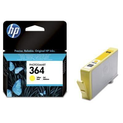 HP 364 Yellow Original Blækpatron HP DeskJet 3070 | InkNu