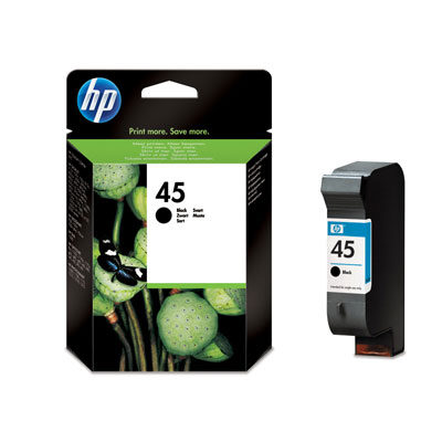 HP 45 Black Original Blækpatron HP DesignJet 700 | InkNu