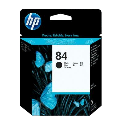 HP 84 Black Original Blækpatron HP DesignJet 120 | InkNu
