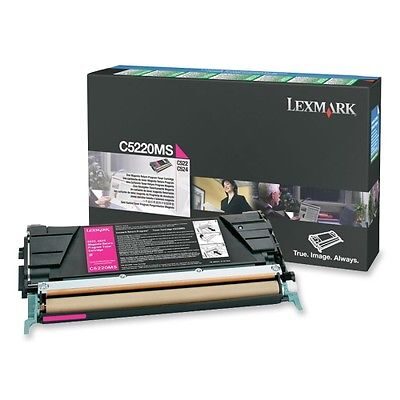 Lexmark C5220MS Magenta Original Toner LEXMARK C 520 | InkNu