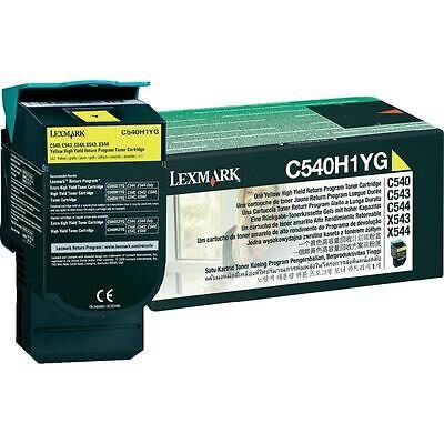 Lexmark C540A1YG Yellow Original Toner LEXMARK C 540 | InkNu