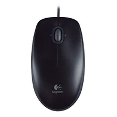 OEM – B100 OPTICAL Mouse FOR BUSINESS Black Mus og Musemåtter | InkNu