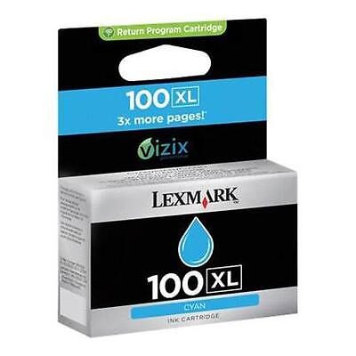 Lexmark NO.100XL Cyan Original Blækpatron (UDGÅET) Lexmark Pinnacle Pro 901 | InkNu