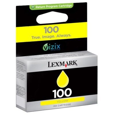Lexmark NO.100 Yellow Original Blækpatron (UDGÅET) Lexmark Impact S 301 | InkNu