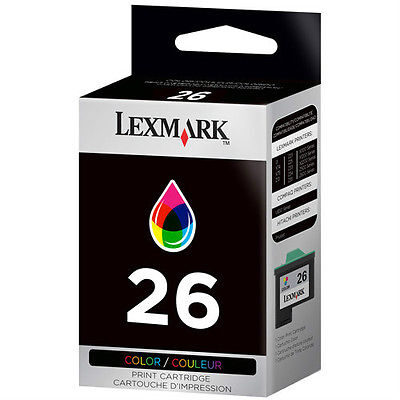 Lexmark NO26 Color Blækpatron High Capacity Original (UDGÅET) Lexmark X 1100 | InkNu