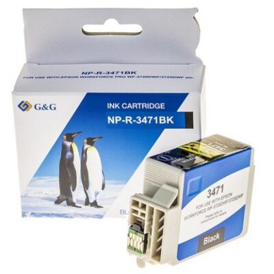 Epson 34XL Black Kompatibel Blækpatron Epson Workforce Pro 3720 | InkNu