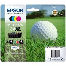Epson 34XL Høj Kapacitet Multipack Original Produkt Epson Workforce Pro 3720 | InkNu