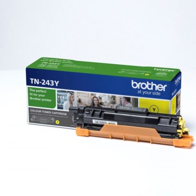 Brother TN243 Yellow Original Toner 1.000 Sider Brother DCP-L 3510 | InkNu