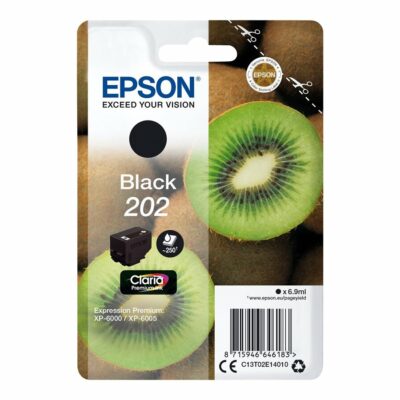 Epson T202 Black Original Blækpatron Standard Epson Expression Premium XP 6000 | InkNu
