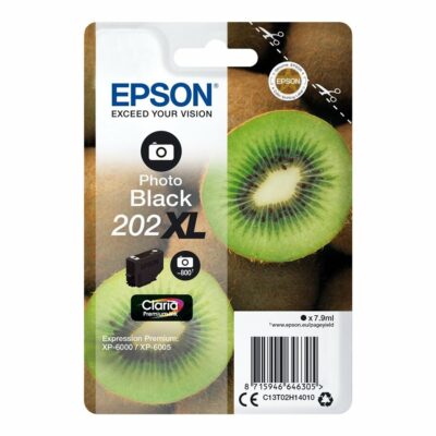 Epson T202XL Photo Black Original Blækpatron Høj Kapacitet Epson Expression Premium XP 6000 | InkNu