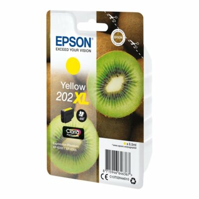 Epson T202XL Yellow Original Blækpatron Høj Kapacitet Epson Expression Premium XP 6000 | InkNu