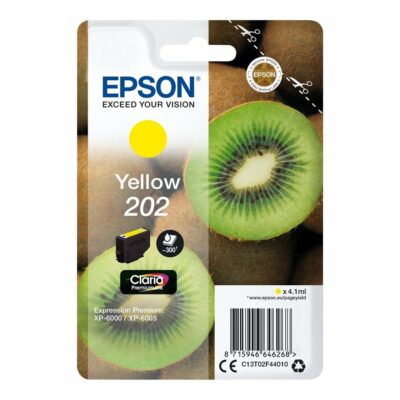 Epson T202 Yellow Original Blækpatron Standard Epson Expression Premium XP 6000 | InkNu