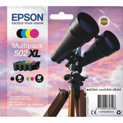 Epson 502XL Multipack 4-Farver Original Epson Expression Home XP 5100 | InkNu