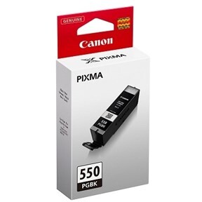 Canon PGI-550 Pigment Black Standard Blækpatron Canon PIXMA iP7250 | InkNu