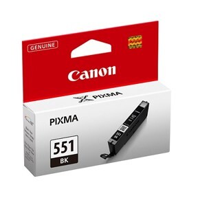 Canon CLI-551 Black Standard Blækpatron Canon PIXMA iP7250 | InkNu