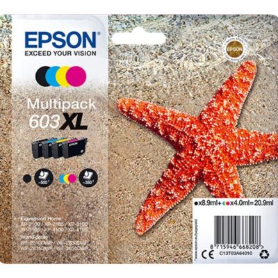 Epson 603XL Multipack 4-Colours Original Epson Expression Home XP-2100 | InkNu
