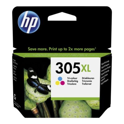 HP 305XL Farve (Cyan, Magenta, Gul) 200 sider HP DeskJet 2710 All-in-One | InkNu