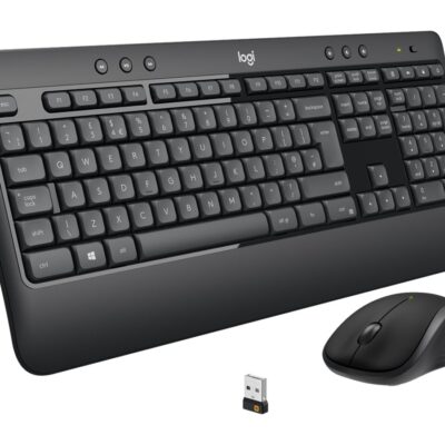 Logitech MK540 Advanced Tastatur og Mus – Trådløs Nordisk Tastaturer | InkNu
