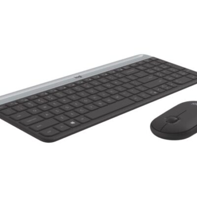 Logitech Slim Wireless Combo MK470 Tastatur og Mus – Trådløs Tastaturer | InkNu